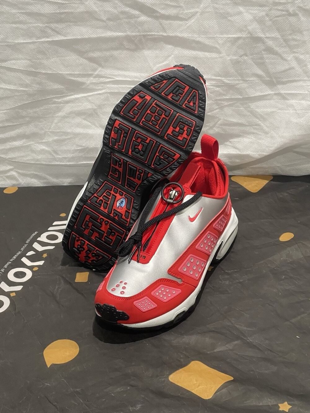 New Women’s 9 Nike Air Sunder SNDR Max Fusion Red Silver IH3988-001